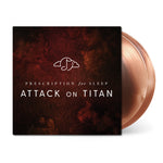 Prescription for Sleep: Attack on Titan Clear Brown Swirl Vinyl Mock-up