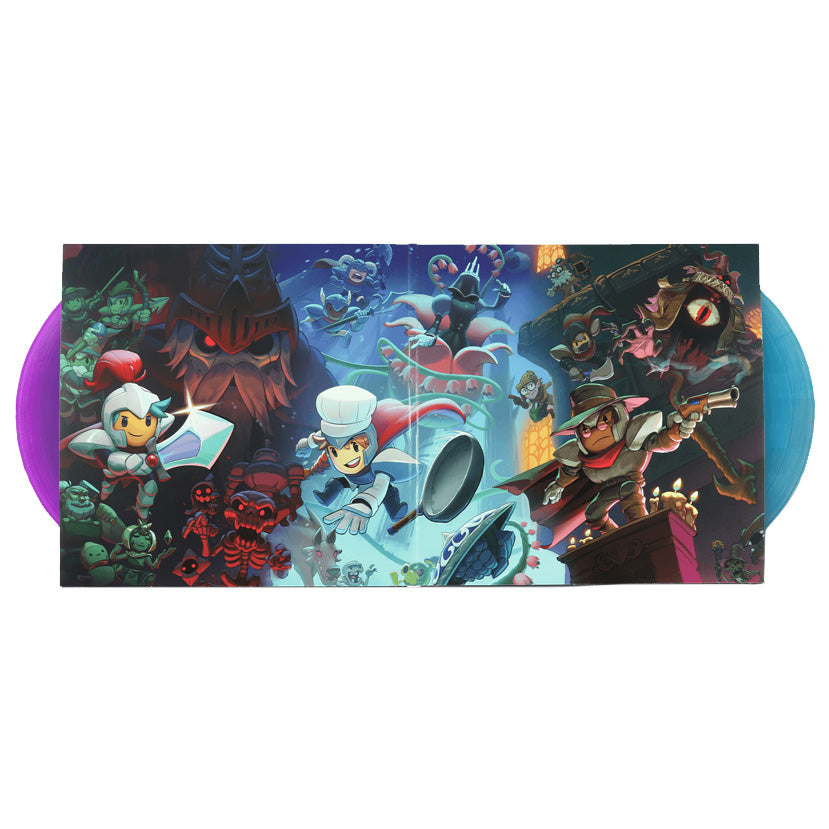 Rogue Legacy 2 Original Soundtrack 3xLP Gatefold Inside Mock-up