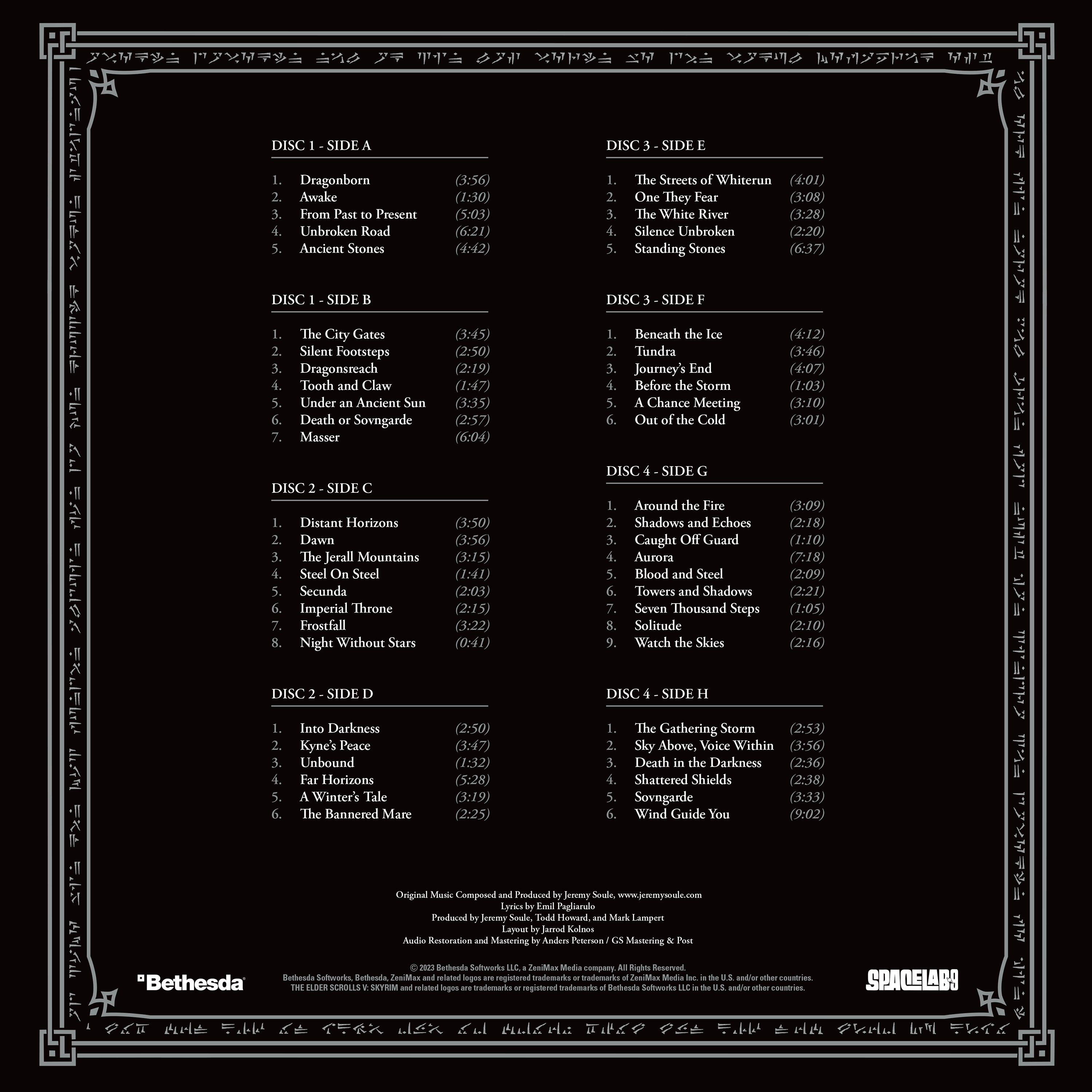 The Elder Scrolls V: Skyrim (Original Soundtrack) [BSR Exclusive]