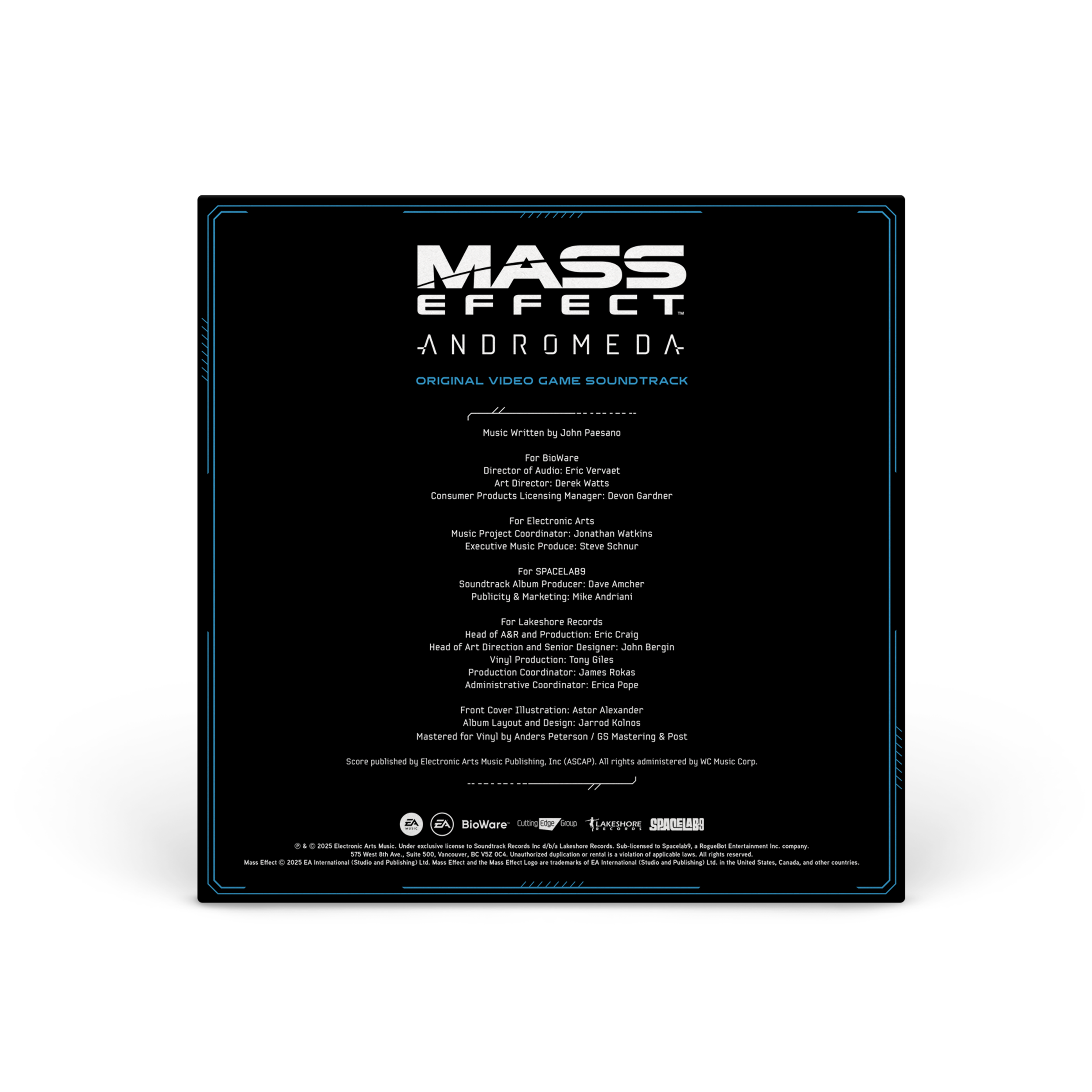Mass Effect: Andromeda (Original Soundtrack) [BSR Exclusive]