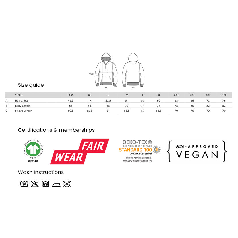 Size guida and certifications