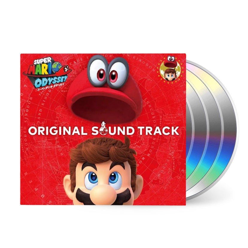 Super Mario Odyssey • Original Soundtrack • CD – Black Screen Records