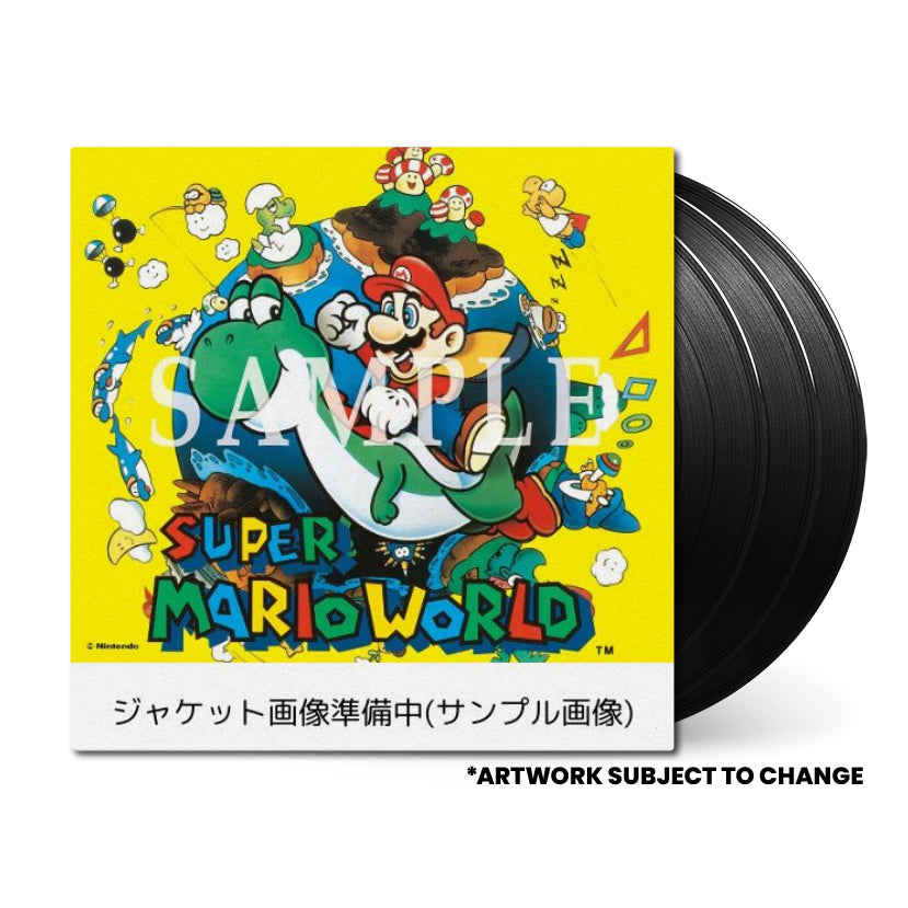 SUPER MARIO WORLD • Original Soundtrack • 3xLP Vinyl – Black