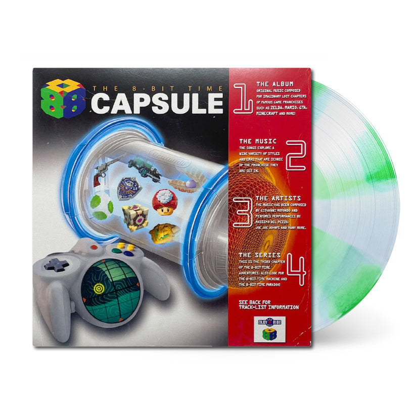 The 8-Bit Time Capsule • Soundtrack • 1xLP – Black Screen Records