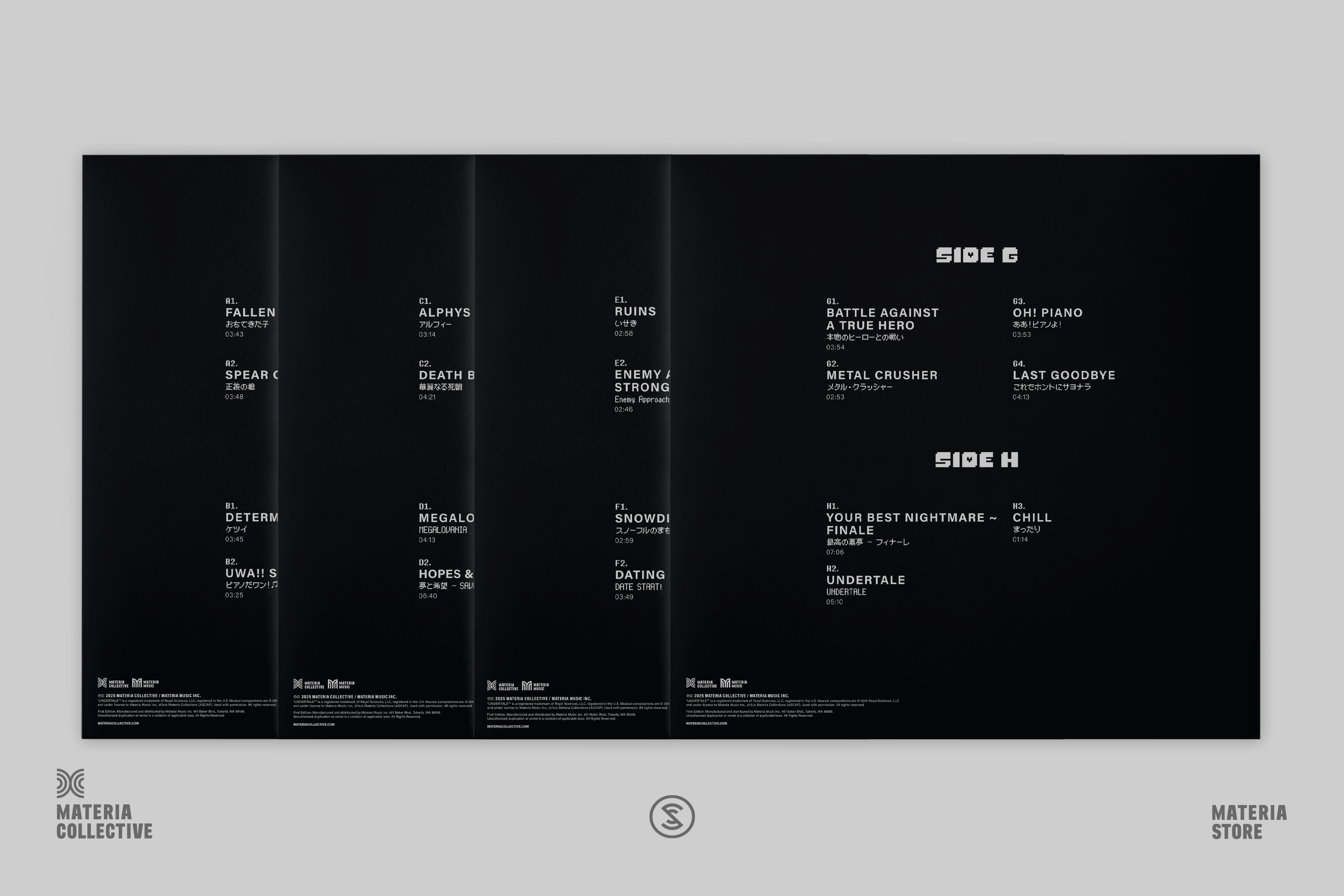 Undertale Piano Collections [Box Set]