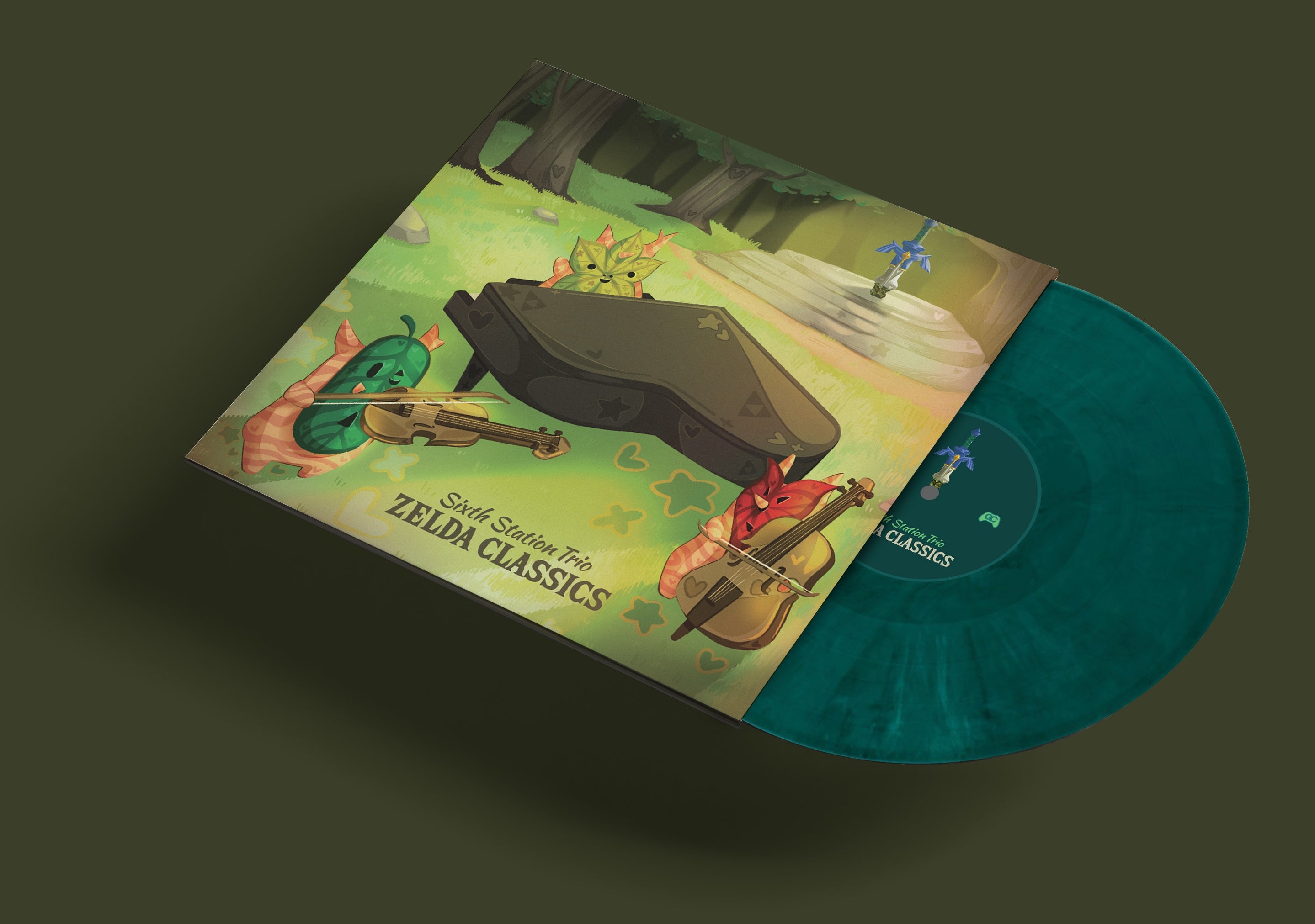 Zelda Classics • Sixth Station Trio • 1xLP Vinyl – Black Screen