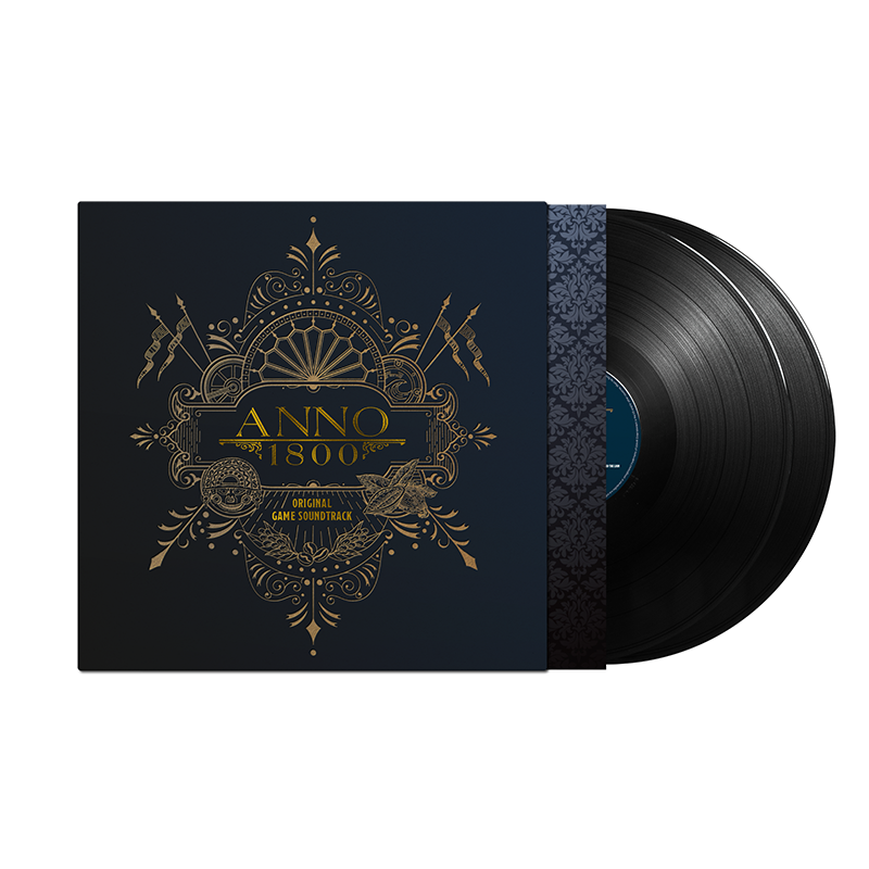 Anno 1800 Original Game Soundtrack 2xLP Black Screen Records anno-1800-original-game-soundtrack-2xlp-black-screen-records