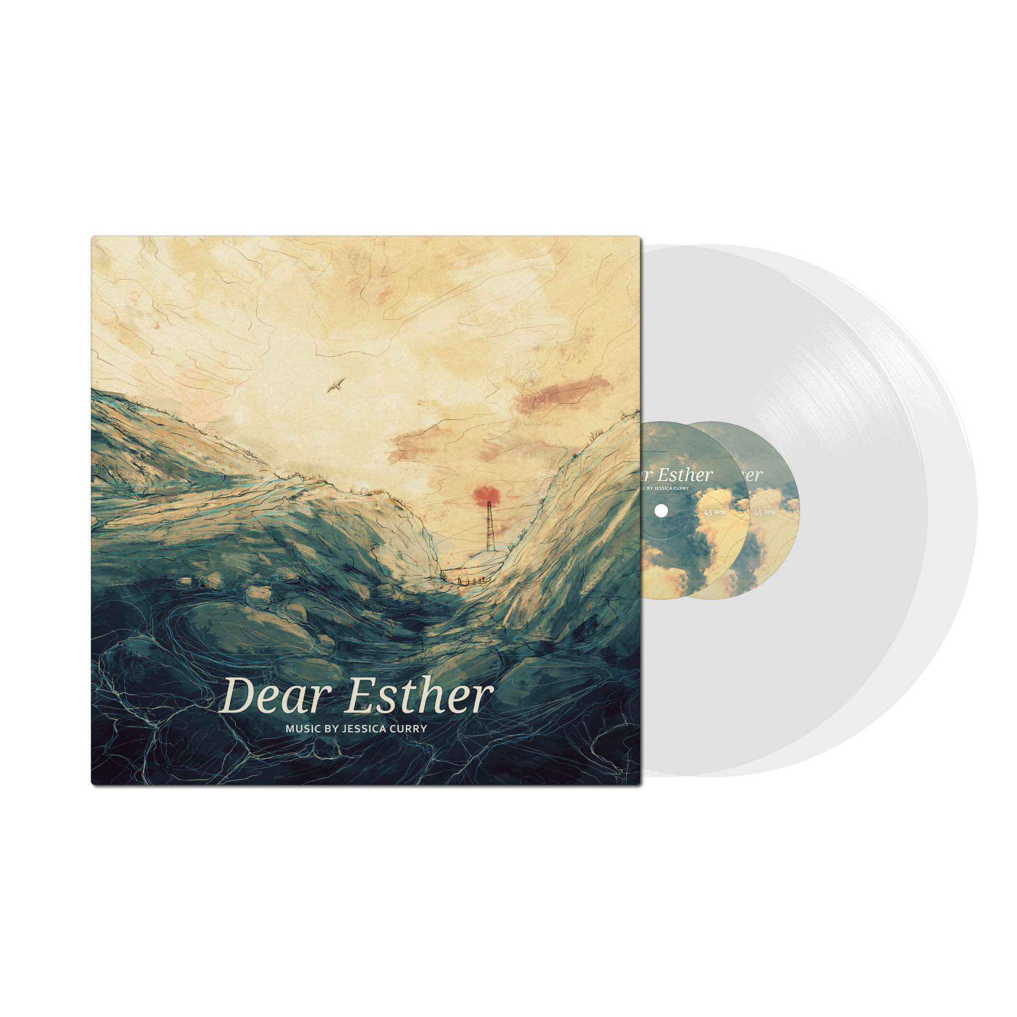 dear esther vinyl record front view