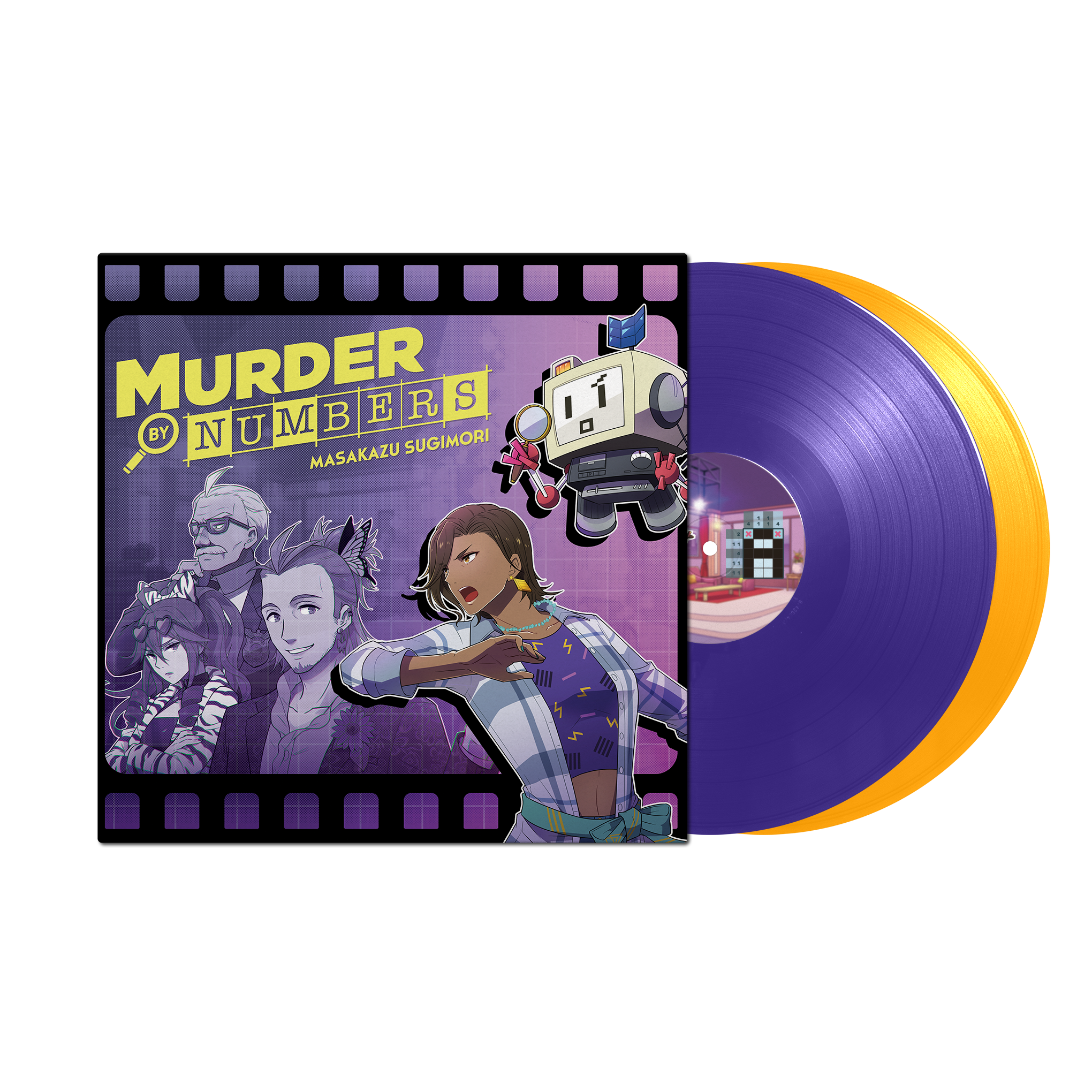 Murder By Numbers • Masakazu Sugimori • 2xLP Vinyl – Black Screen Murder By Numbers • Masakazu Sugimori • 2xLP Vinyl – Black Screen