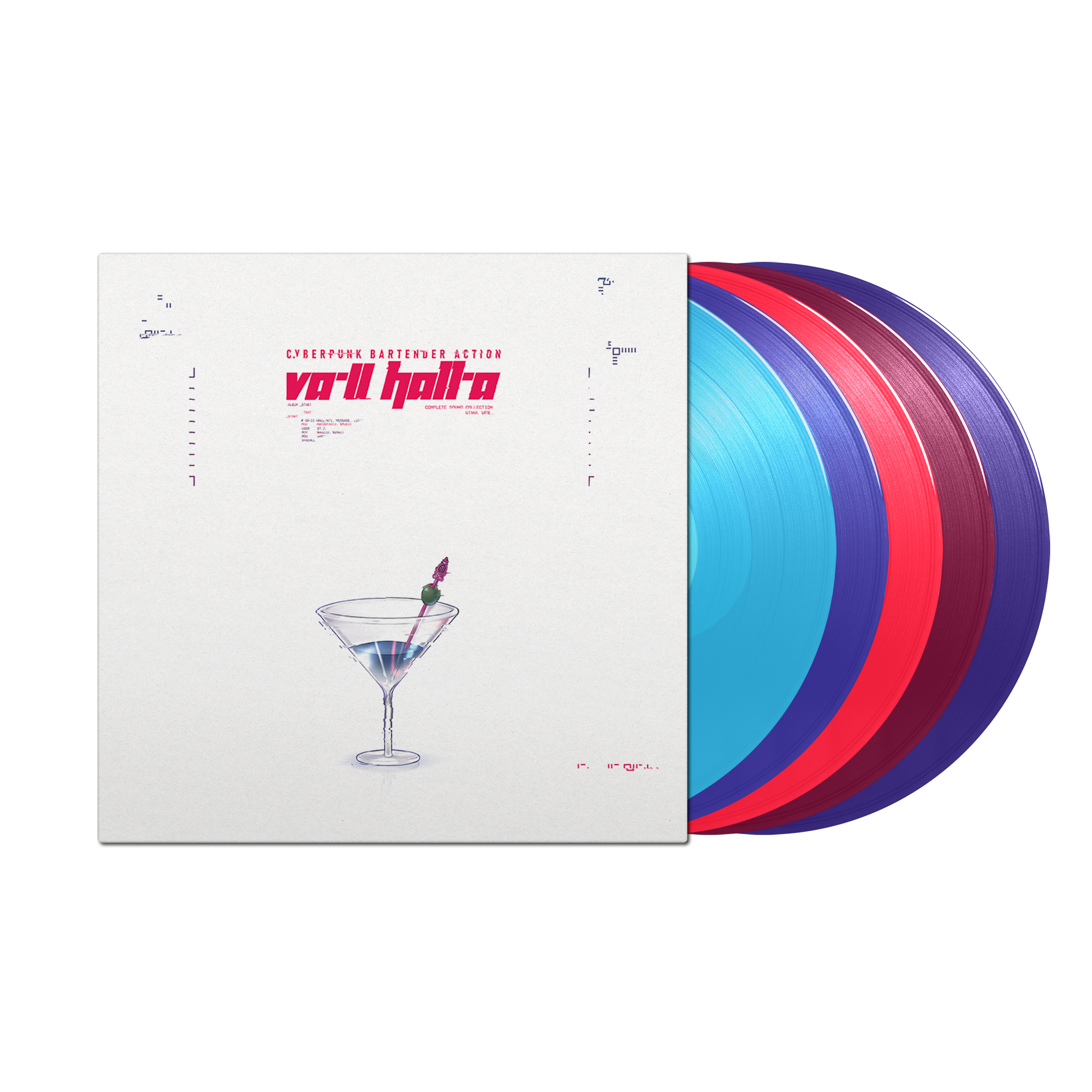 VA-11 HALL-A • Complete Sound Collection • 5xLP Box Set – Black VA-11 HALL-A • Complete Sound Collection • 5xLP Box Set – Black