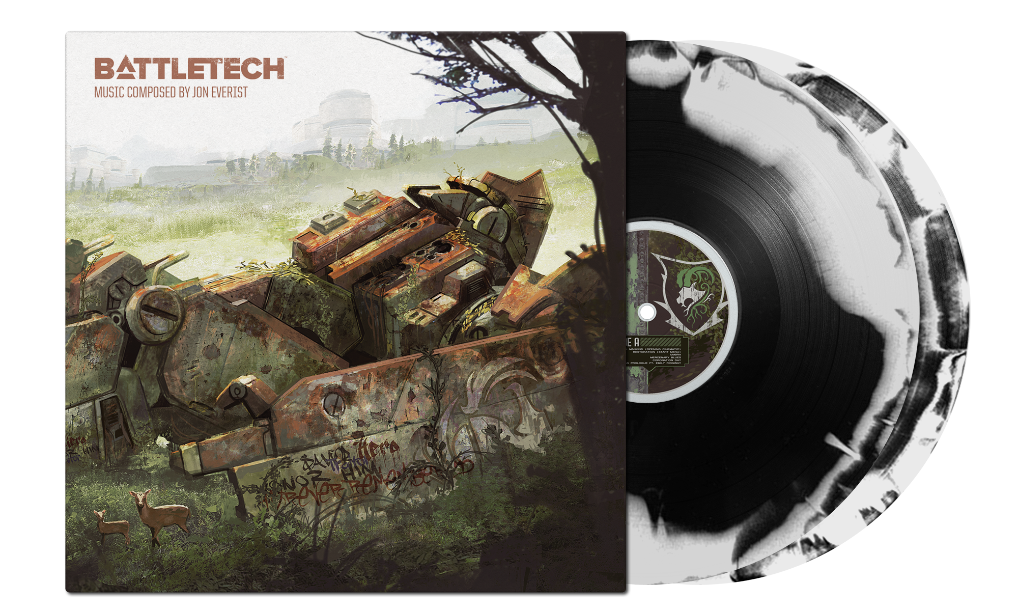 BattleTech Soundtrack double LP vinyl