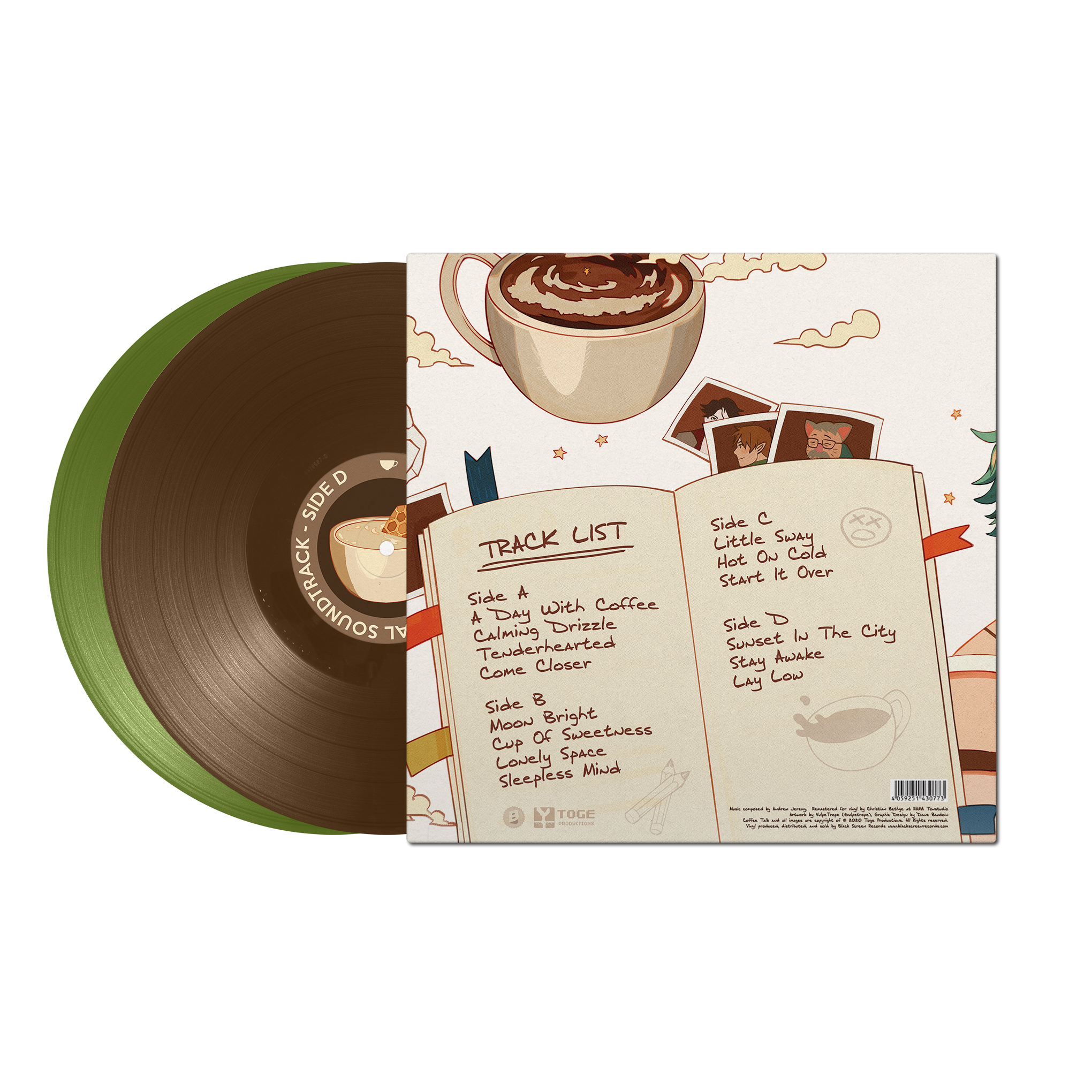 Coffee Talk • Official Soundtrack • 2xLP – Black Screen Records Coffee Talk • Official Soundtrack • 2xLP – Black Screen Records