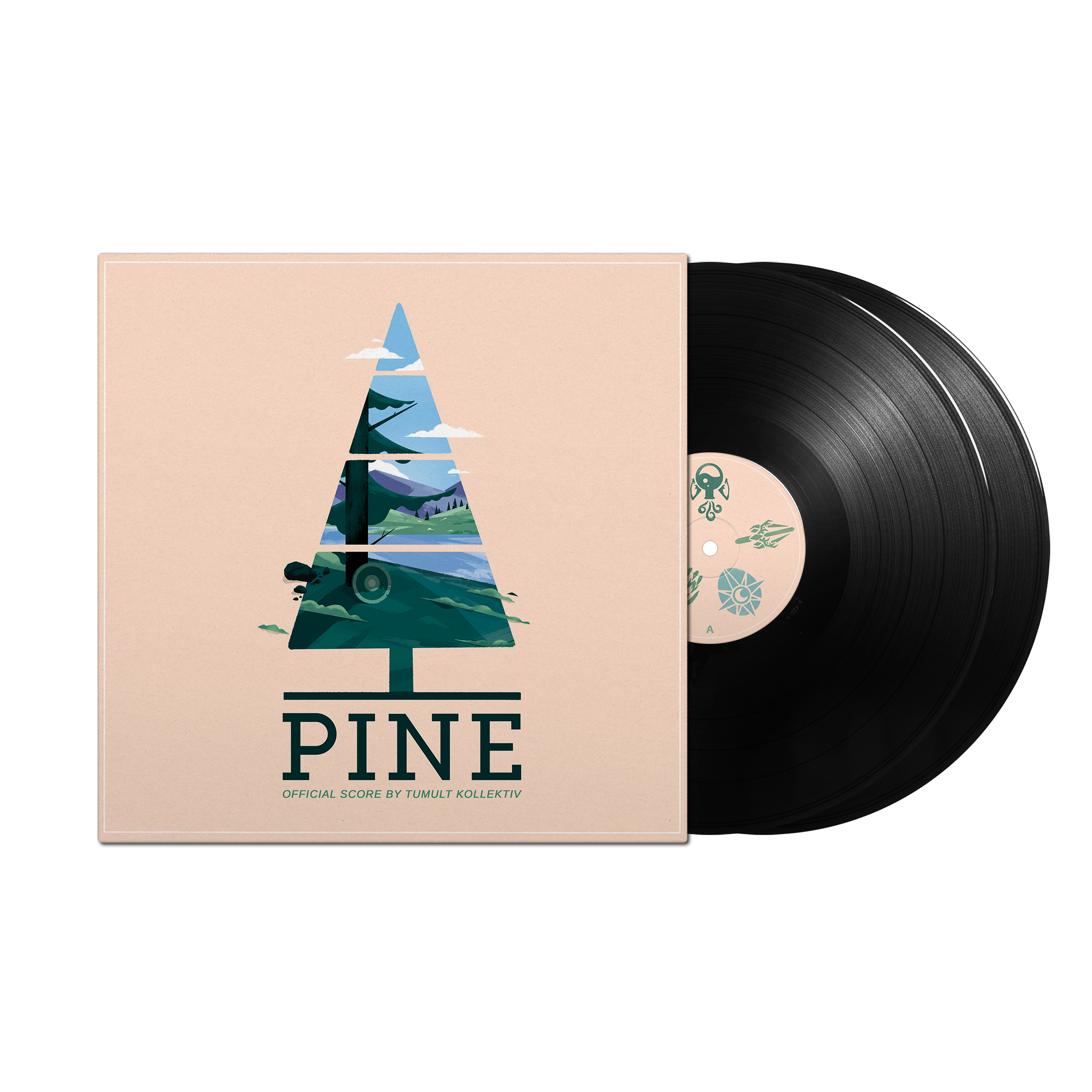 Pine black vinyl
