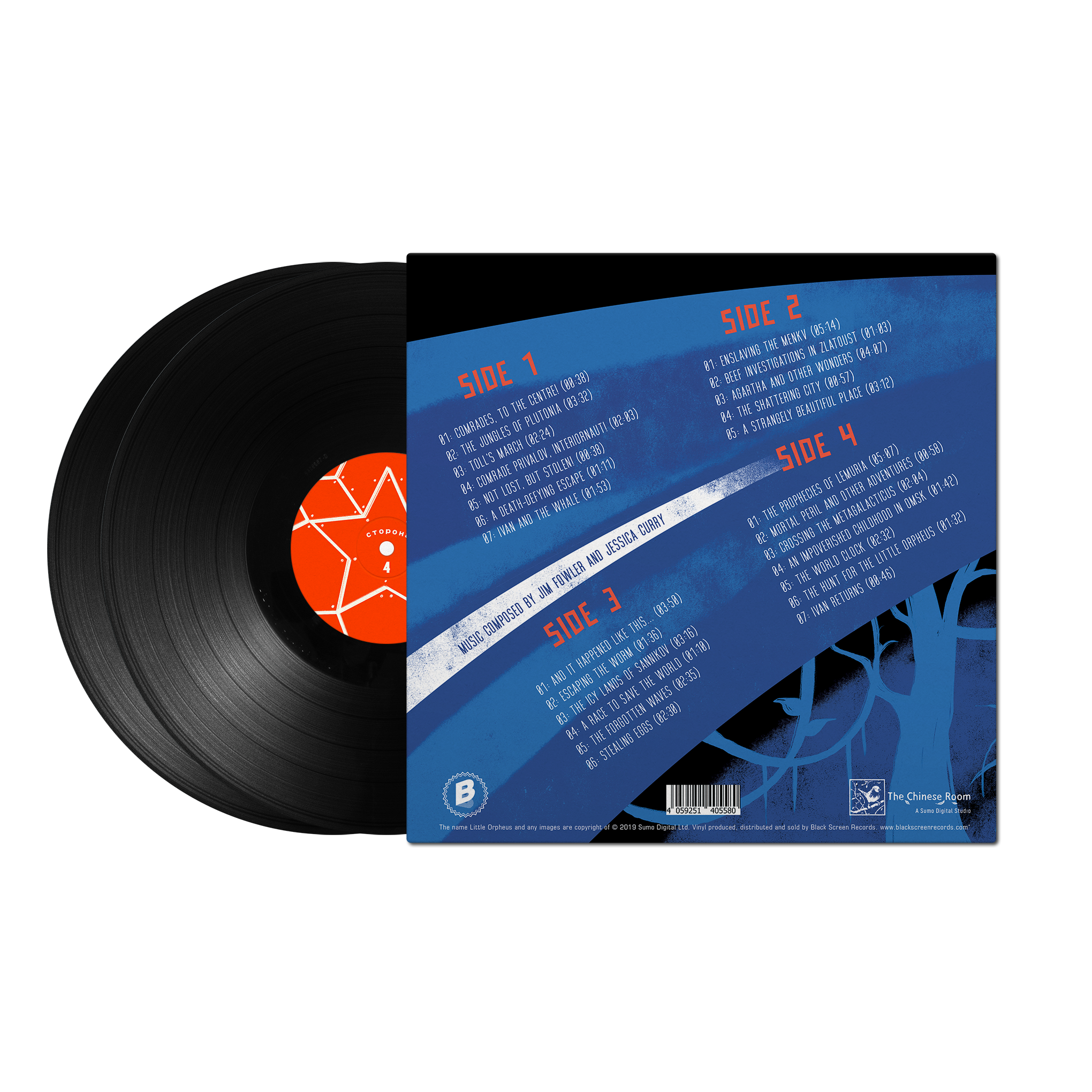 Little Orpheus black vinyl back