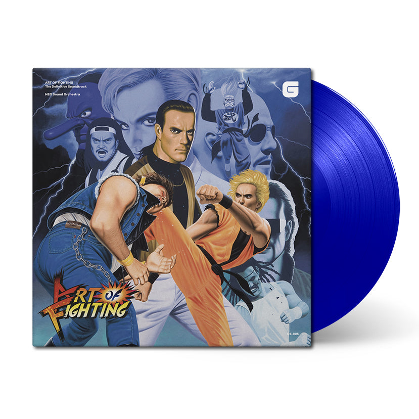 Art of Fighting I on dark blue single vinyl