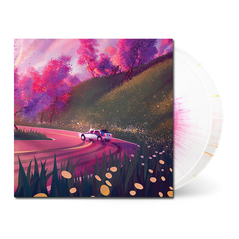Art Of Rally Cover and Vinyl White Splatter