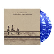 Attack on Titan Season 1 on blue and white splattered triple vinyl