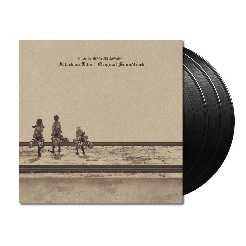 Attack on Titan Season 1 on black vinyl