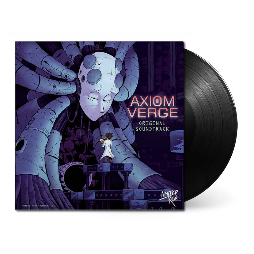 Axiom Verge on black vinyl