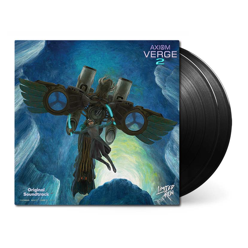 Axiom Verge 2 on black vinyl