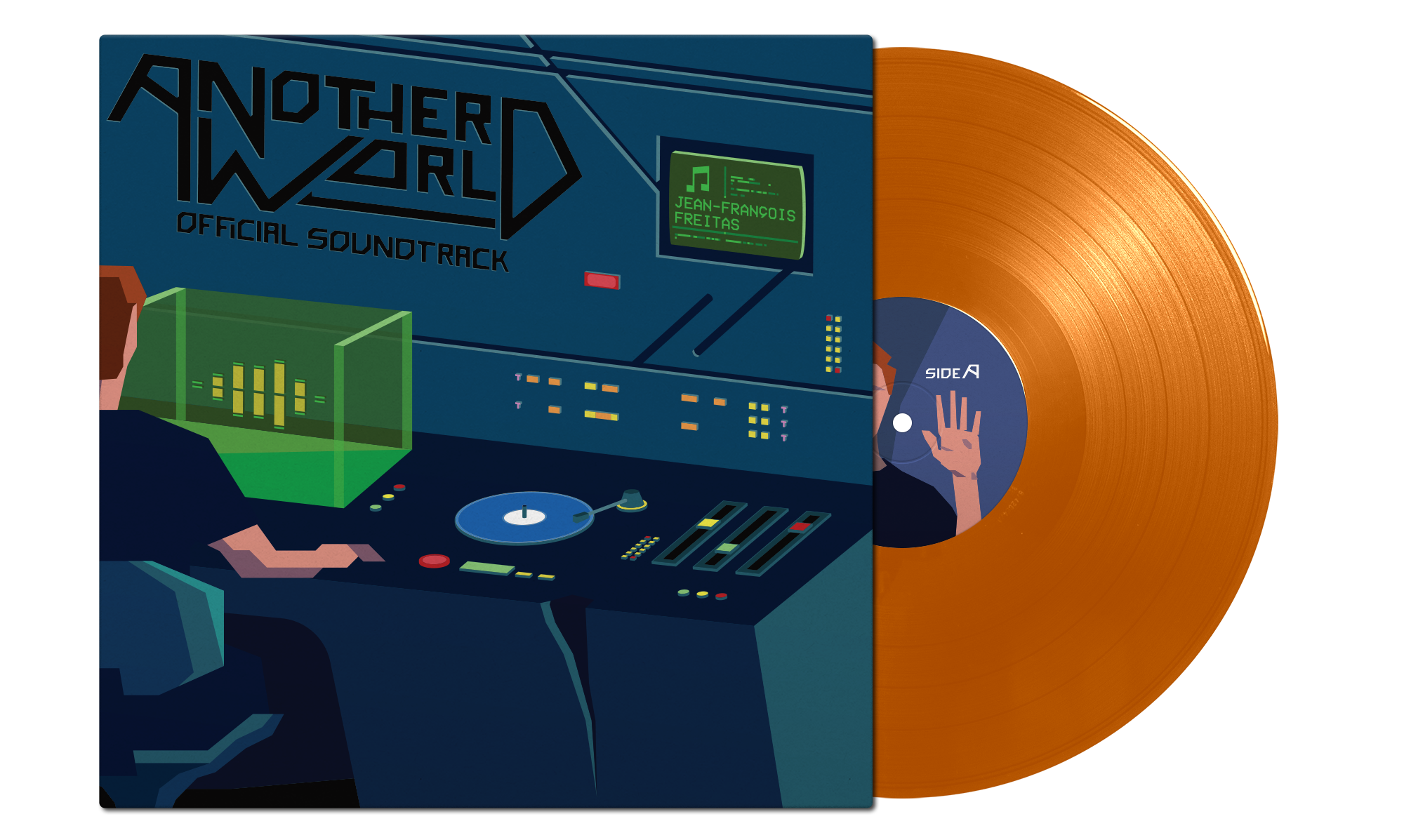 Another World on orange single vinyl