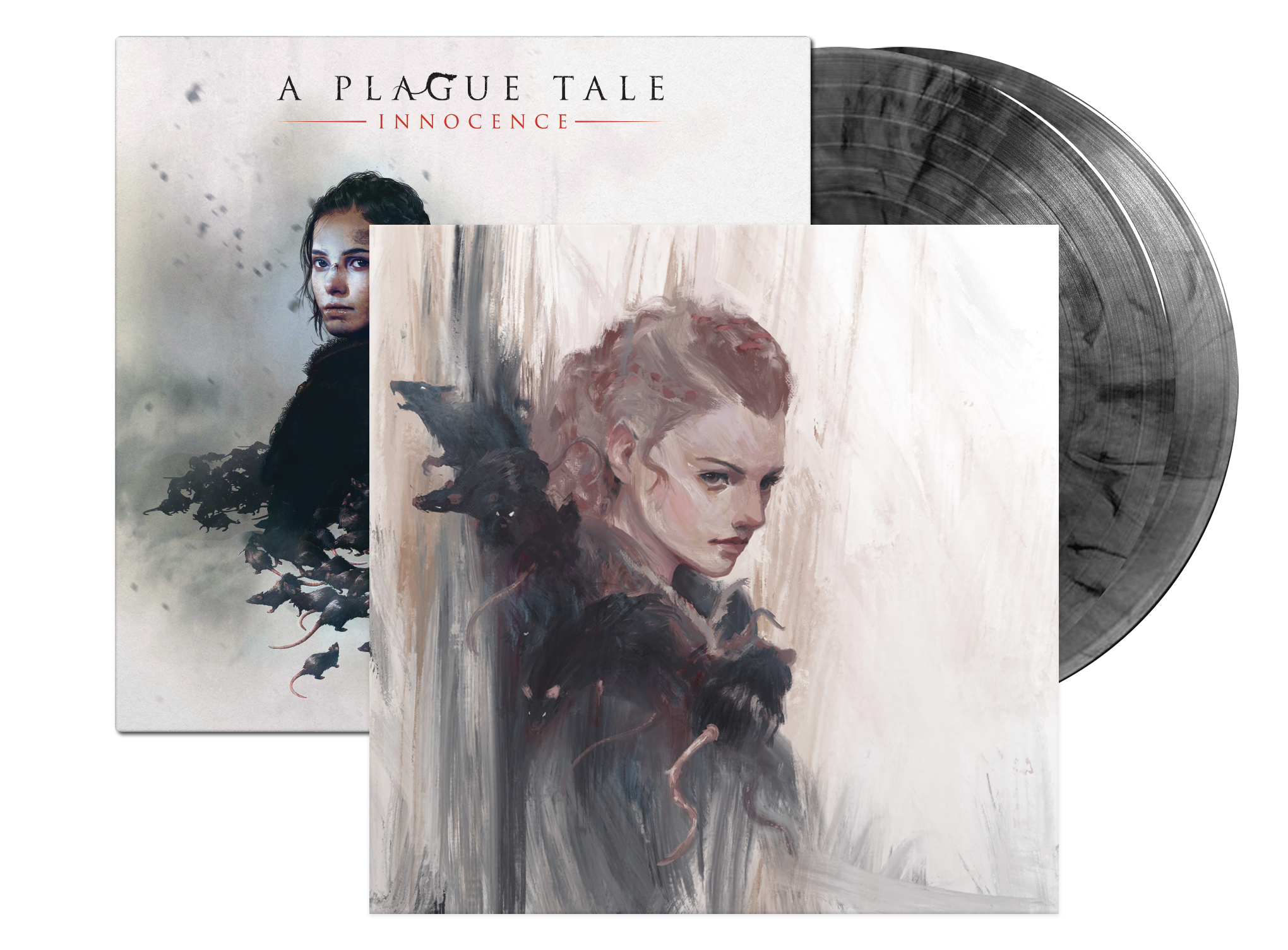 A Plague Tale - A Plague Tale: Innocence OST (Olivier Deriviere) Black &  White - Splattered 2 Vinyl