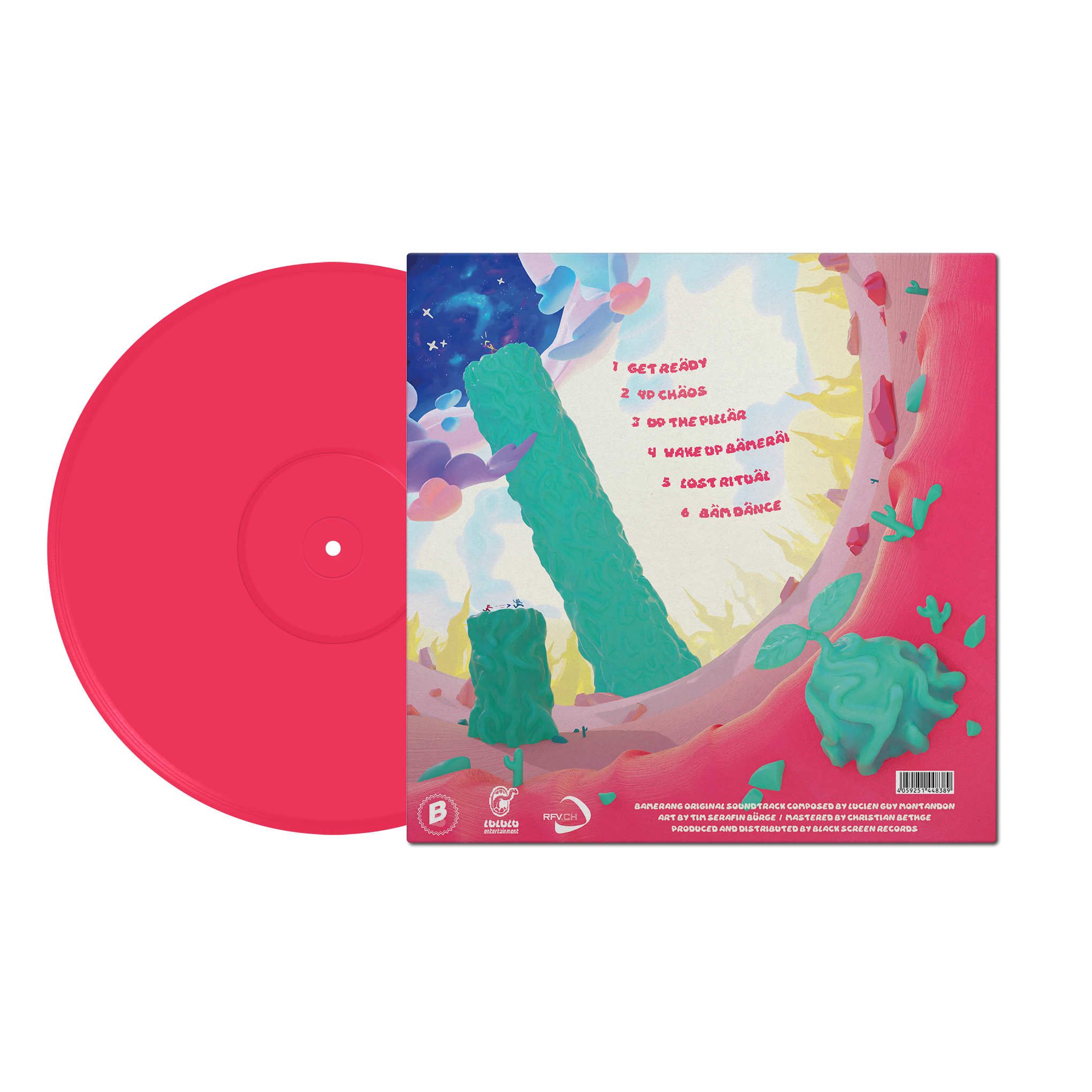 Bämeräng Bamerang Vinyl Artwork Back