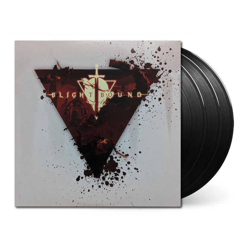 Blightbound Front Cover with Triple Black Vinyl 