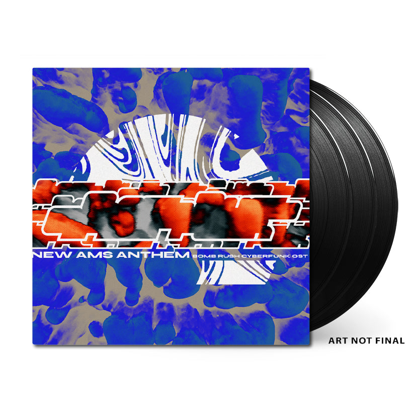BOMB RUSH CYBERFUNK サウンドトラック レコード LP ゲーム Bomb Rush Cyberfunk • Original Soundtrack • 3xLP – Black Screen