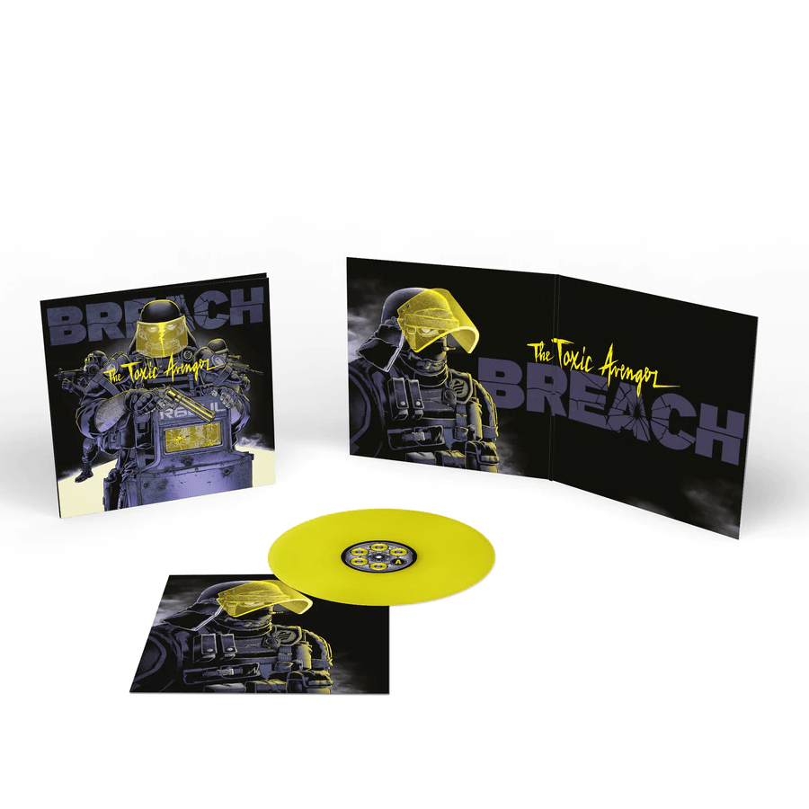 Breach The Toxic Avenger with Toxic Yellow Vinyl and Gatefold