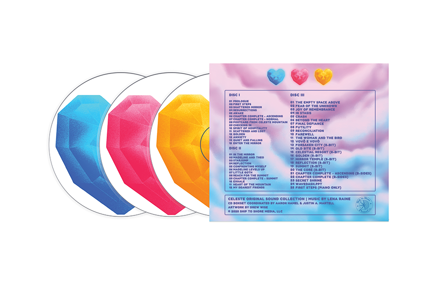 Celeste complete soundtrack cd set back