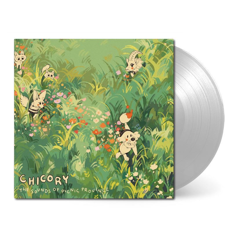 Chicory: Sounds of Picnic Province Front Cover and Clear Vinyl