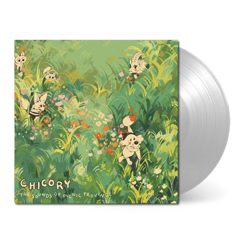 Chicory: Sounds of Picnic Province Front Cover and Clear Vinyl