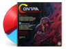 Contra Soundtrack Blue/Red vinyl and back cover
