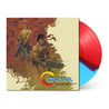Contra Soundtrack Blue/Red vinyl and front cover