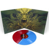 Contra Soundtrack Blue/Red vinyl and open gatefold sleeve