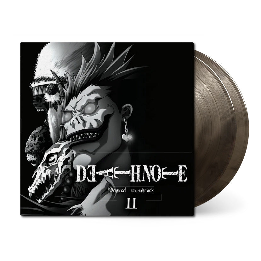 Death Note Vol. 2 OST Brown Marbled Vinyl Mock-ups Front