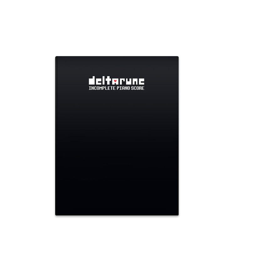 DeltarunePiano SheetMusicBook Front