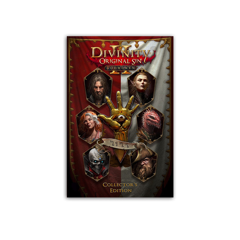 Divinity: Original Sin 2 - GODWOKEN • Graphic Novel – Black Screen Records
