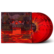 Double Kick Heroes Triple Red Marbled Vinyl with Back Cover