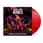 Double Kick Heroes Triple Red Marbled Vinyl with Front Cover