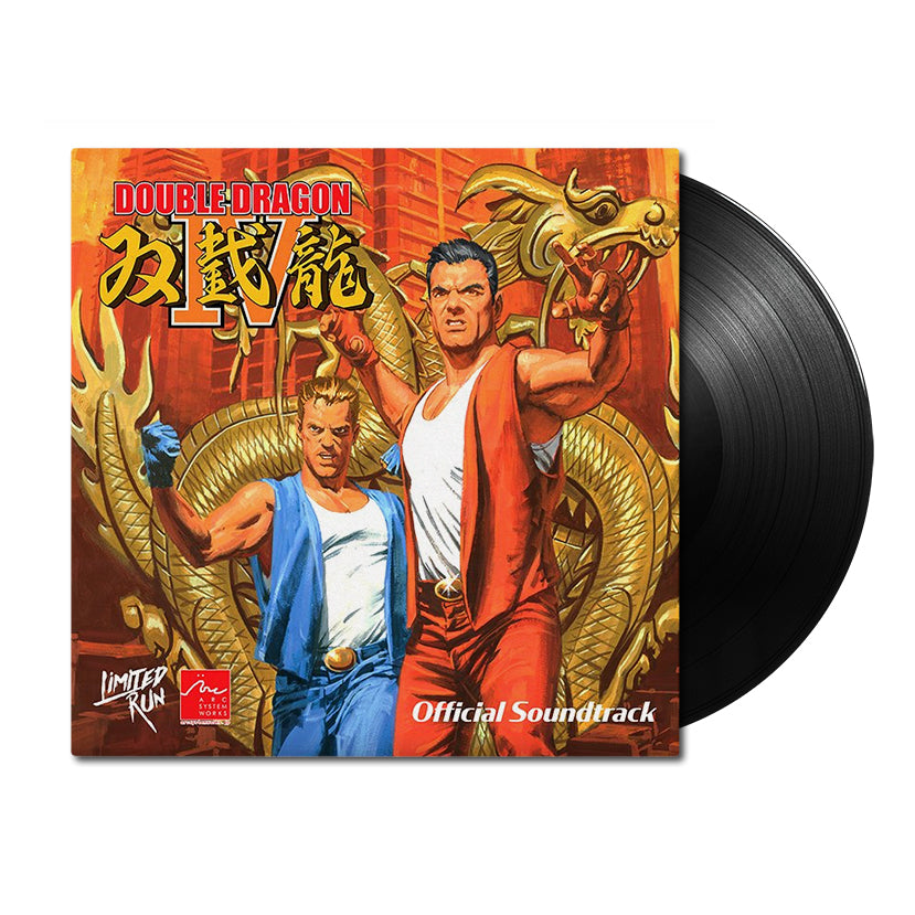 Double Dragon IV on black vinyl