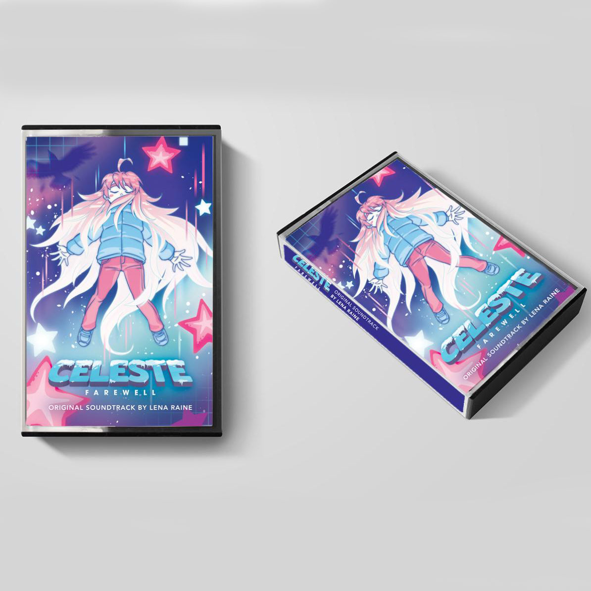 two copies of the celeste farewell casette tape