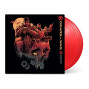 Gears of War 3 Cover with red vinyl