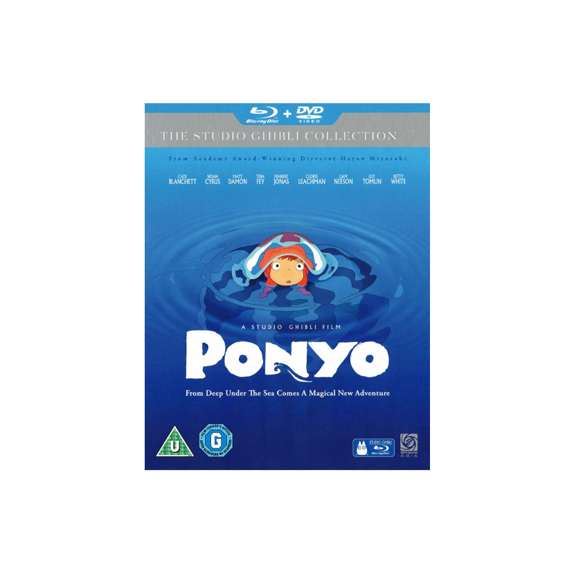 Ponyo (The Studio Ghibli Collection) [Blu-Ray & DVD]