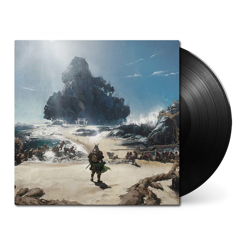 GhostOfTsushima with Front Cover and Black vinyl