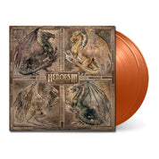 Heroes of Might and Magic III Front Cover Orange Vinyl 