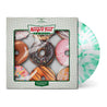 Komfort-Food Front Cover with green clear splatter vinyl 