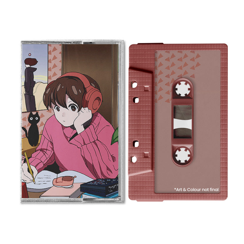 Lo-Fi Ghibli Cassette Tape Cover and Tape