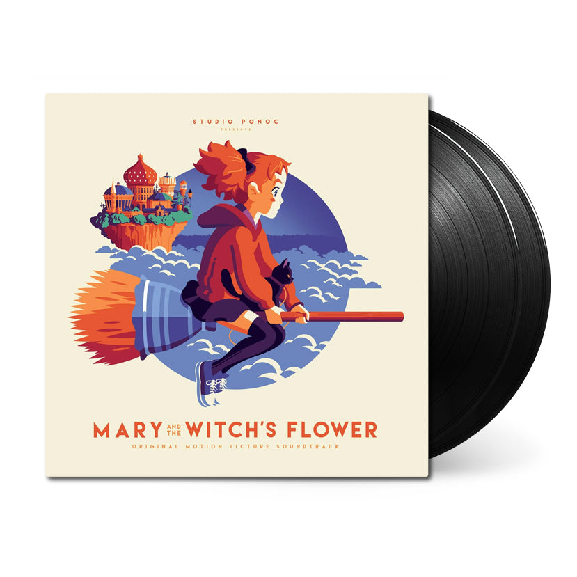 Mary and the Witchs FLower Front Cover with Black Vinyl